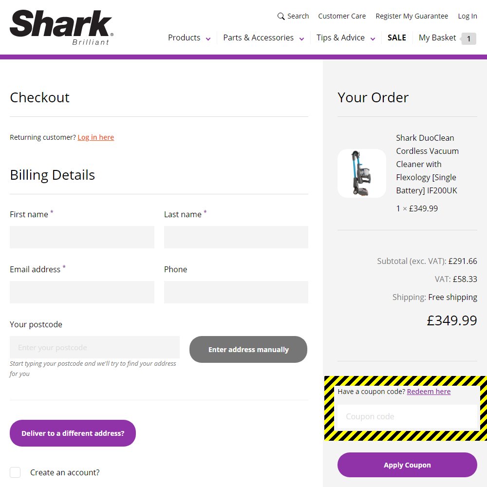 Shark Clean Discount Codes - £100 Off in February 2024