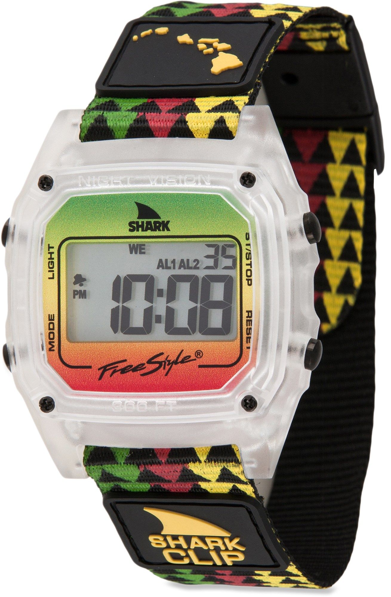 Freestyle Shark Clip Hawaii Digital Watch | Freestyle watch, Shark