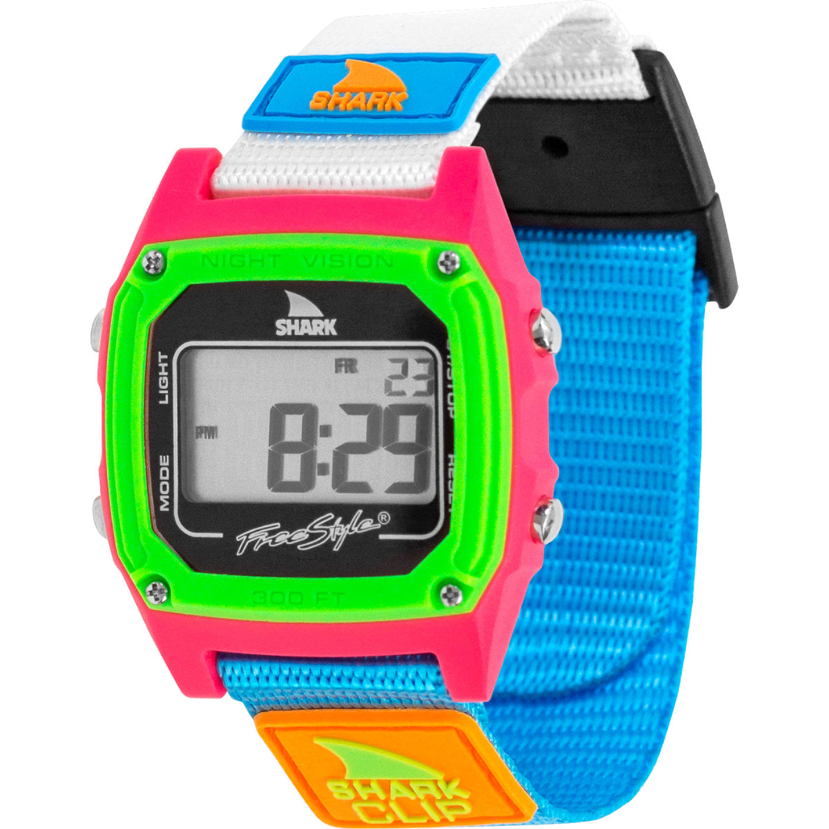 Freestyle Watches Shark Classic Clip Black/Neon Unisex Watch