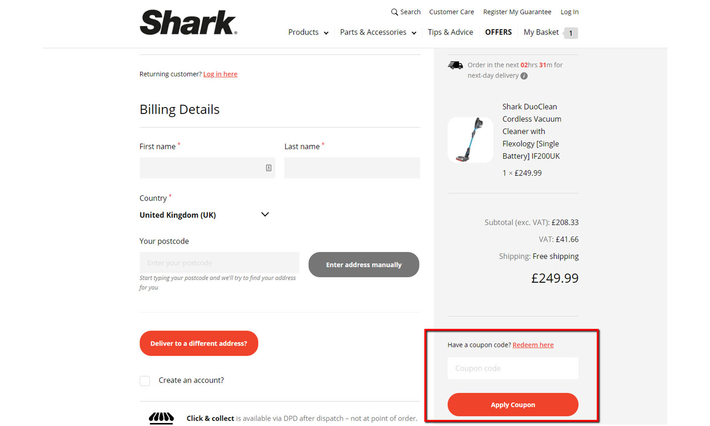 Shark £10 Voucher and Discount Codes for October 2023