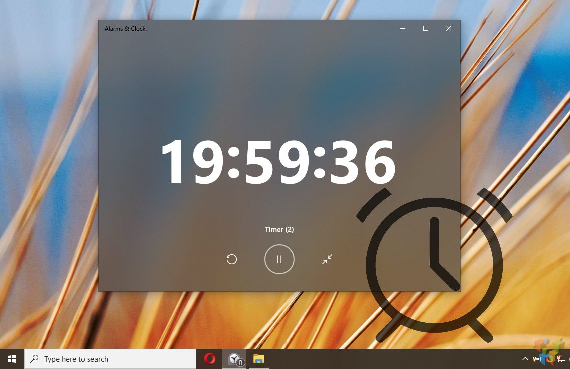 How to Use the Windows 10 Alarms & Clock App as a Timer or Stopwatch