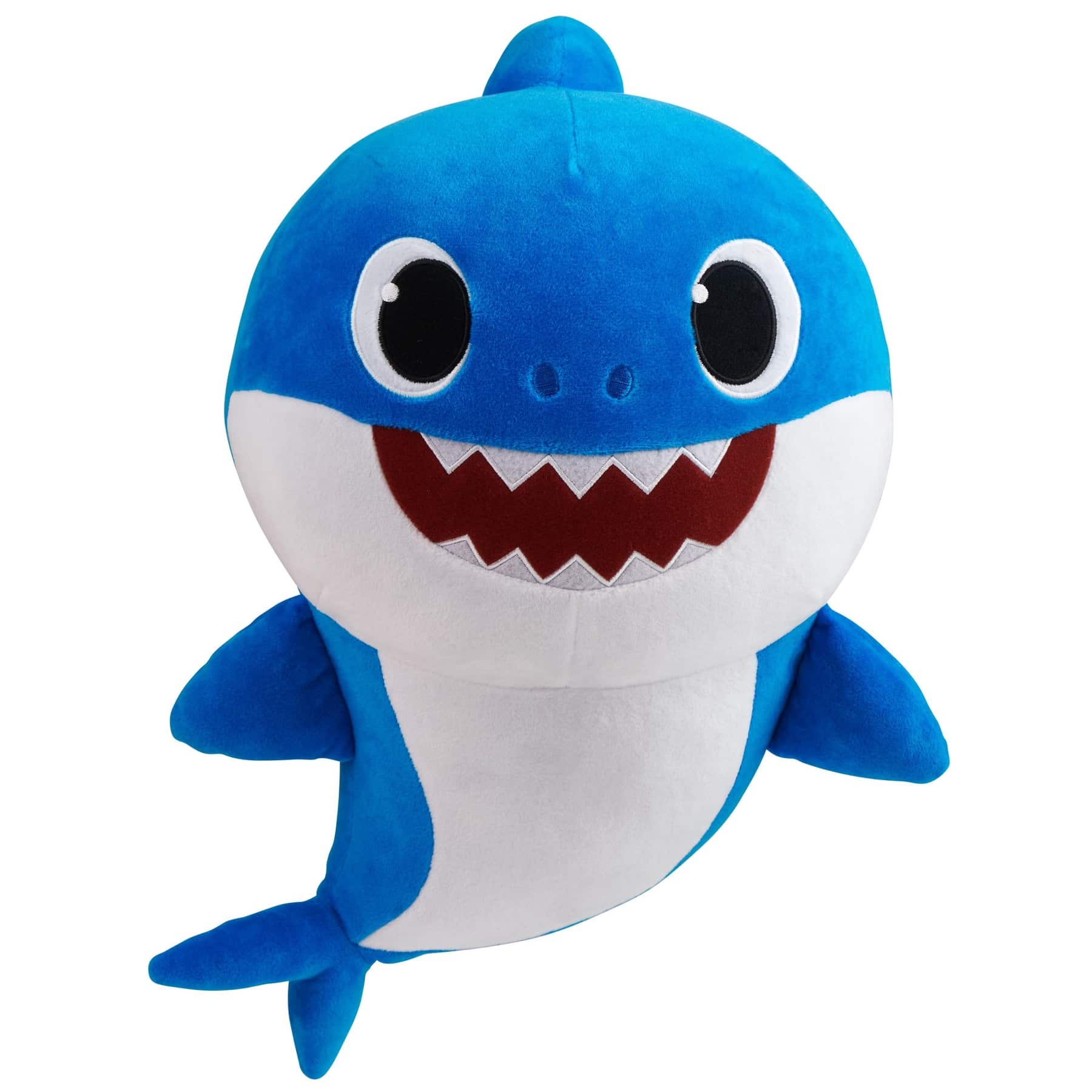 Baby Shark Daddy Shark Plush Doll with Sound (46 cm)-PFSS-08003 - Toys