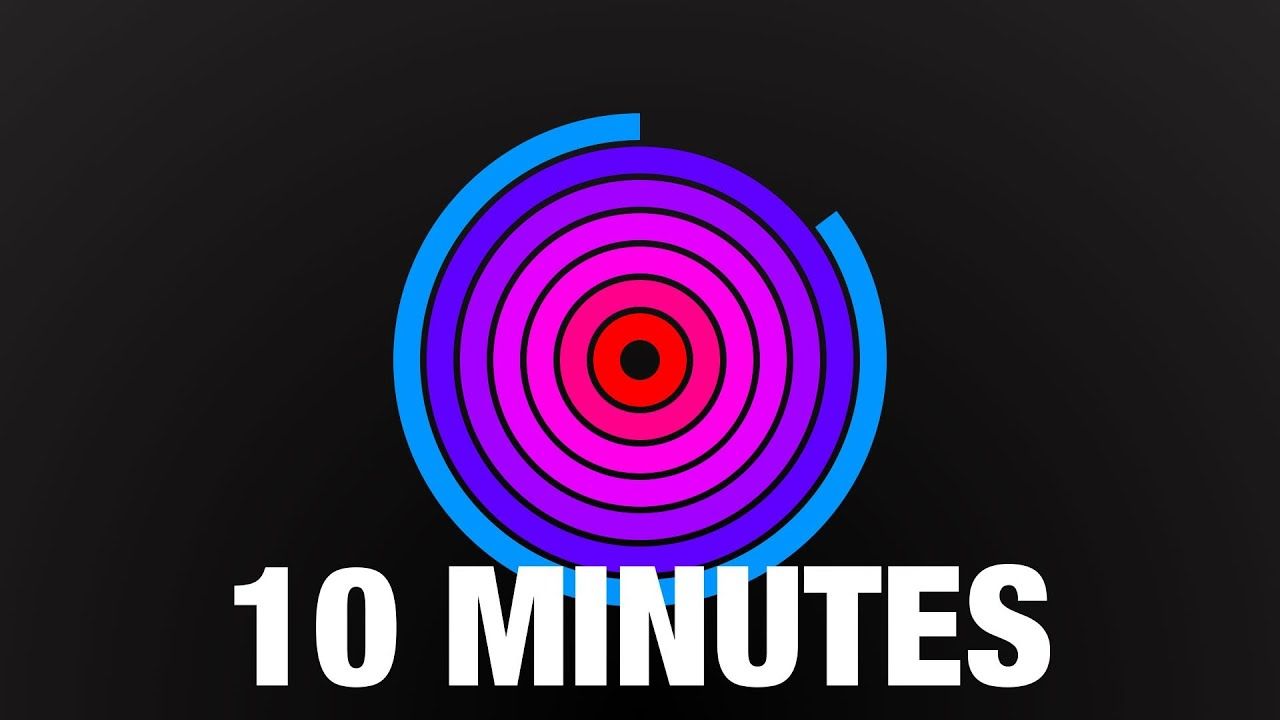 10 Minute Countdown Radial Timer with Beeps | Teaching inspiration, Art