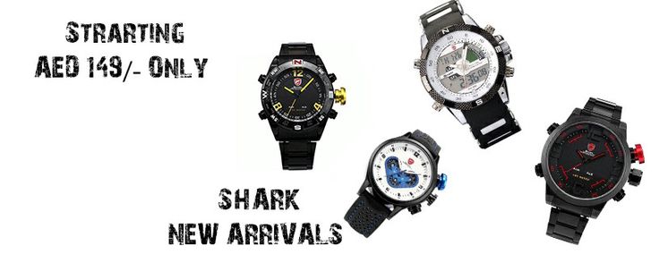 New Arrivals SHARK Watches | Shark watches, Watches for men, Watches
